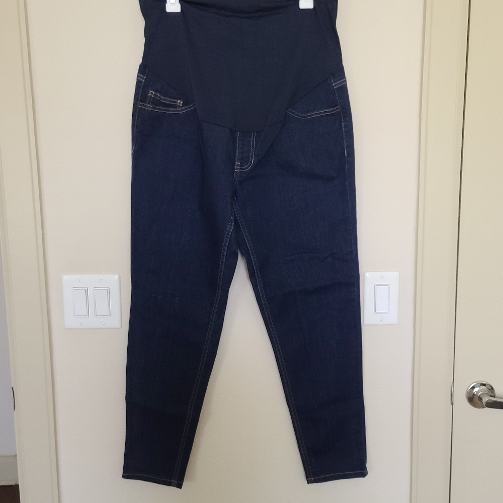 Maternity jeggings dark